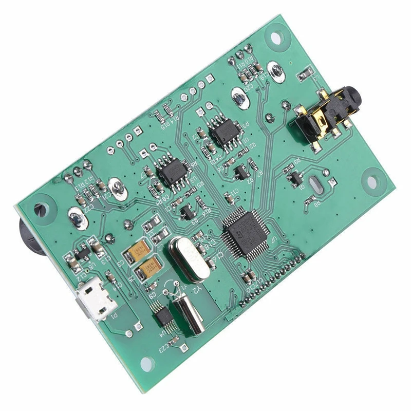 FM Radio Receiver Module 87-108MHz Frequency Modulation Stereo Receiving Board with LCD Digital Display 3-5V DSP PLL | Электроника