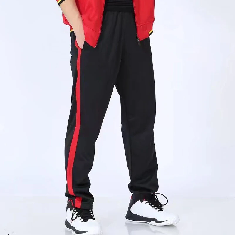 Pantalones deporte Толстовка chandal Тощий Штаны Футбол обучение мужские мягкие