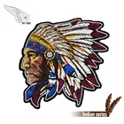 Индийская Байкерская вышивка, нашивка на грудь спереди, для одежды, куртки, рубашки, наклейки на заказ, любой размер