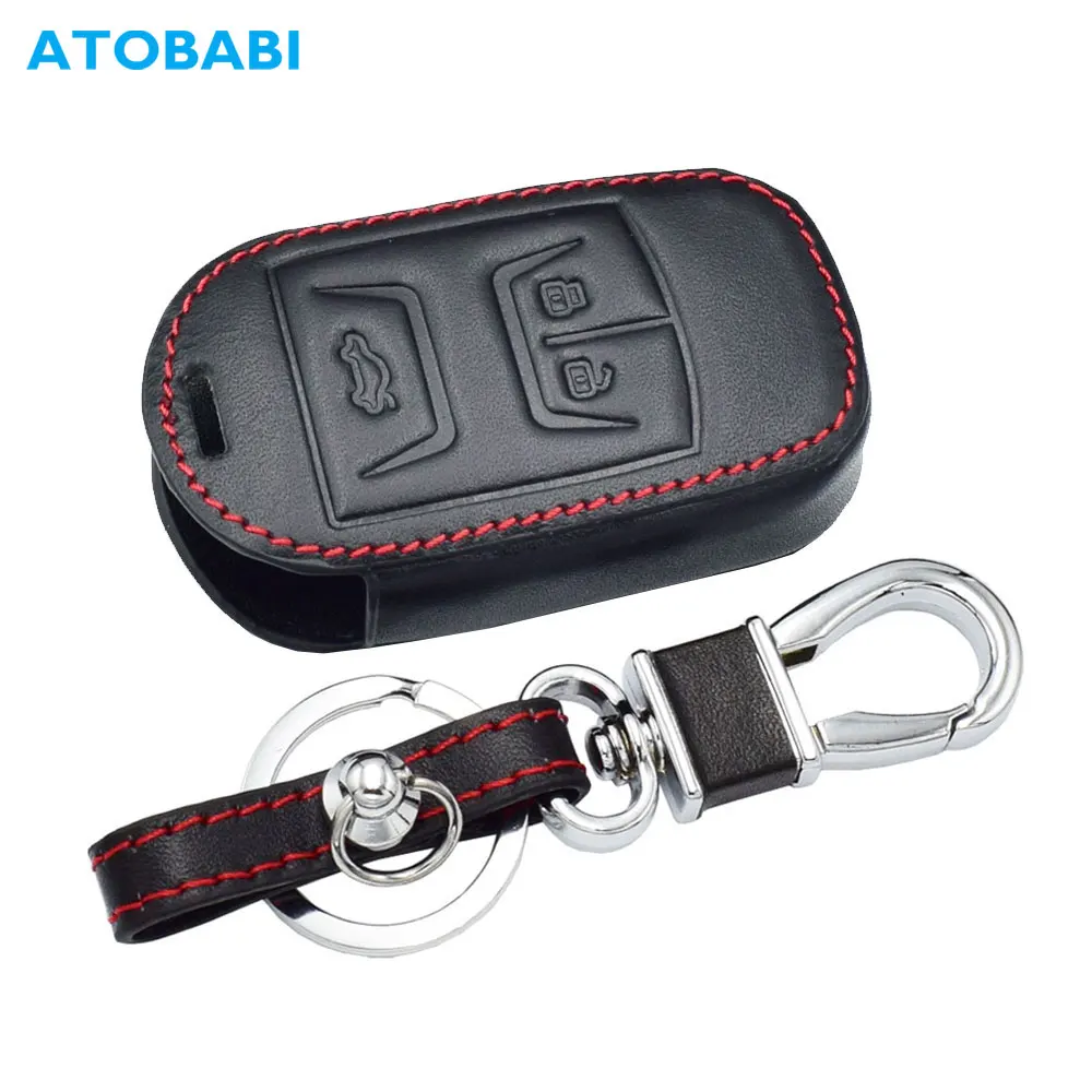 Чехол из натуральной кожи для автомобильных ключей Chery Tiggo 3 5 ARRIZO 7 E3 E5 бонус кнопки