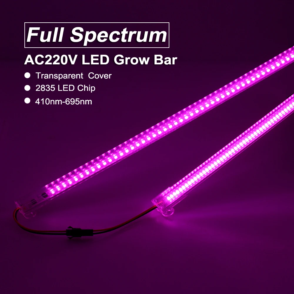 

LED Grow Light 72 LEDs Full Spectrum 220V Growing Lamp for Flower Seedling Indoor Plant Hydroponic Greenhouse Grow Tent 5pcs/lot