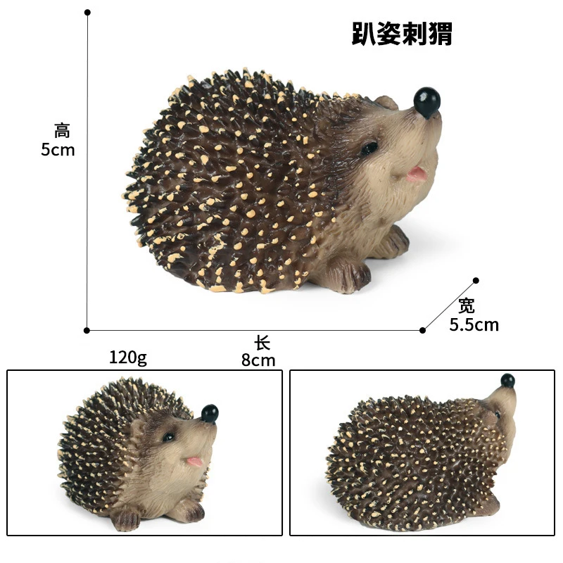 

Детская Когнитивная симуляция, модель диких животных, игрушки, джунгли, Колючая группа, мышь ежик, пушистая, крадущая дыня, барсук, ежики