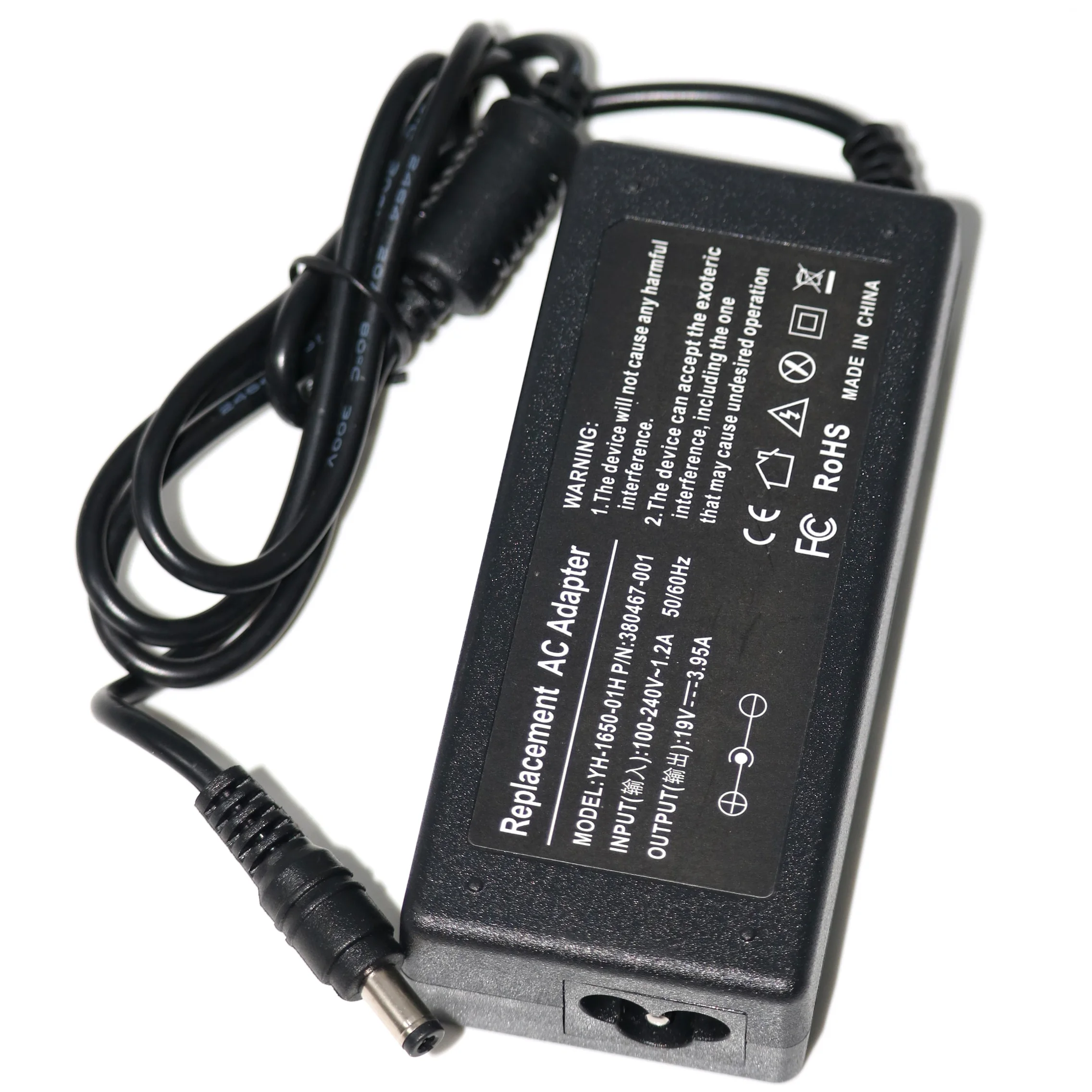 

19V 3.95A 75W AC Adapter Laptop Charger Compatible with Toshiba Satellite C50 C55 C55D C75D C875 C675 C655 C850 C655D C855D L505