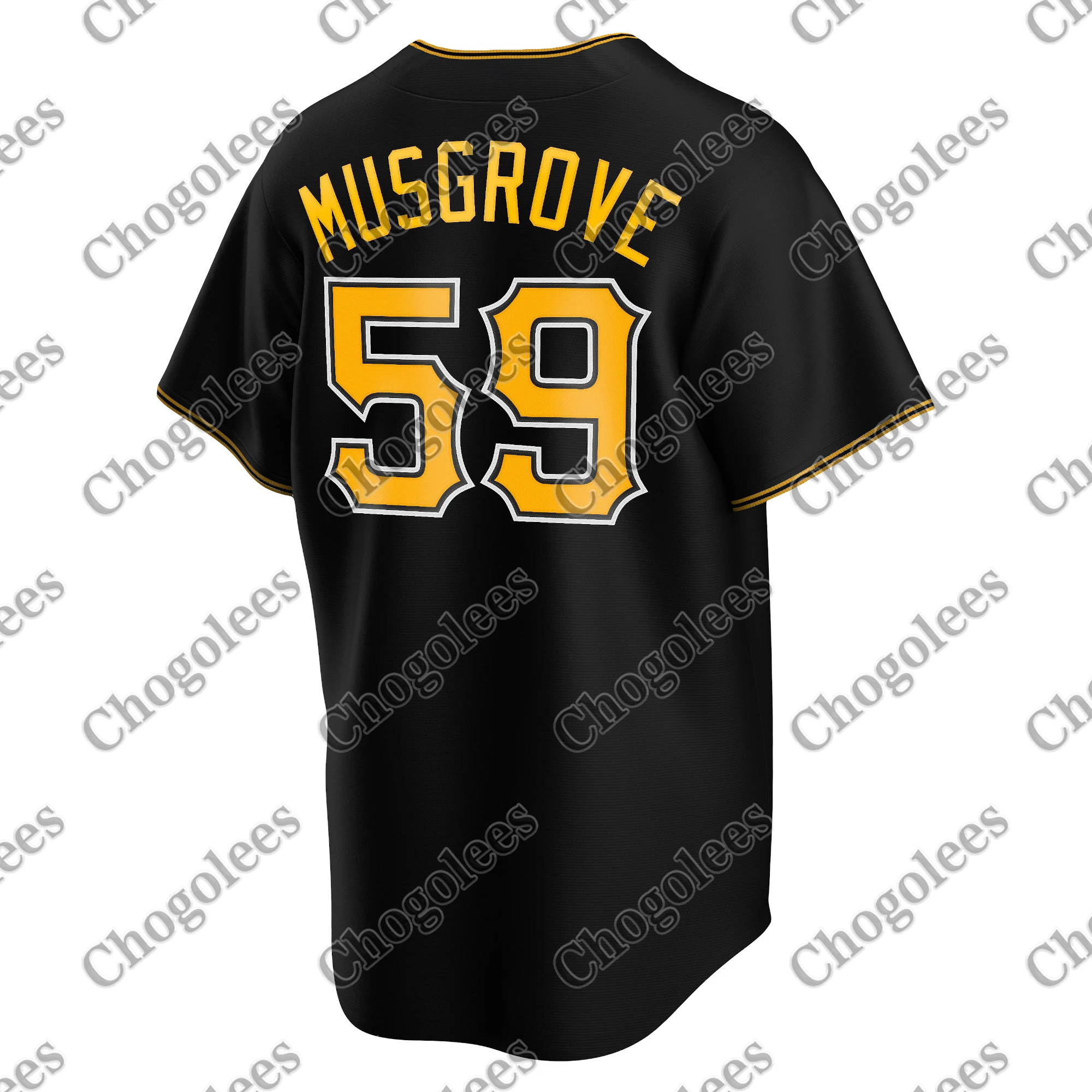 

Baseball Jersey Joe Musgrove Pittsburgh Alternate 2020 Player Jersey Black