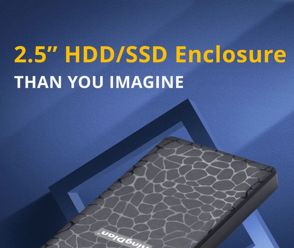 KingDian HDD чехол 2,5 SATA к USB 3,0 адаптер для жесткого диска SSD HDD коробка жесткий диск Корпус HDD корпус HD внешний