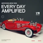 Коллекция классических автомобилей Maisto 1:18, модель автомобиля из сплава, имитация автомобиля, коллекция украшений, подарок, игрушка, литье под давлением