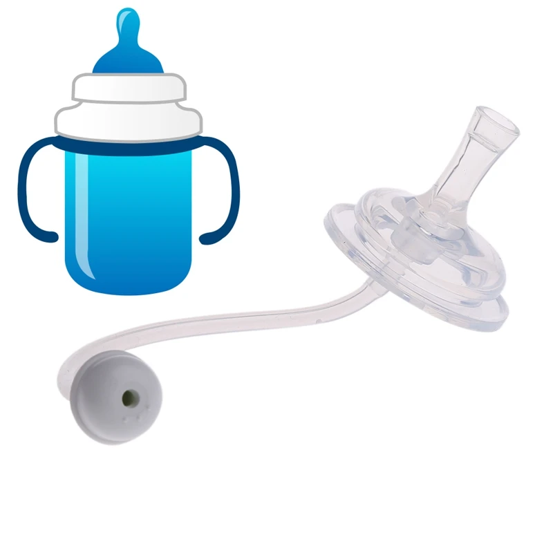 

Baby Bottle Straw Replacement Wide Mouth Caliber Silicone Feeding Accessories R9UE