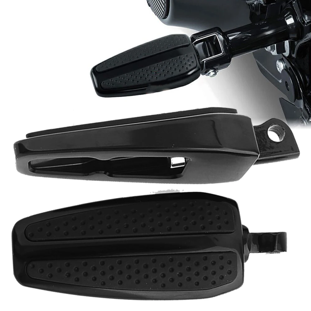 

2 Pieces Motorcycle Rear Foot Pegs Rests Passenger Footrests For Harley Fat Bob Boy Pan America Softail Live Wire Street Bob
