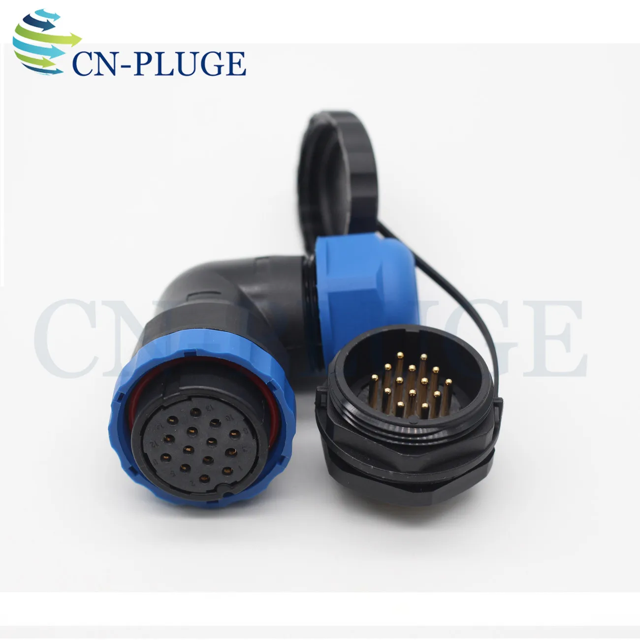 SP28 Тип 14-контактный светодиодный разъем питания водонепроницаемый штекер и