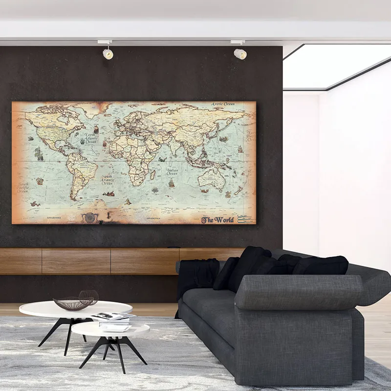 Настенные художественные картины печать и постер ретро искусство морской океан