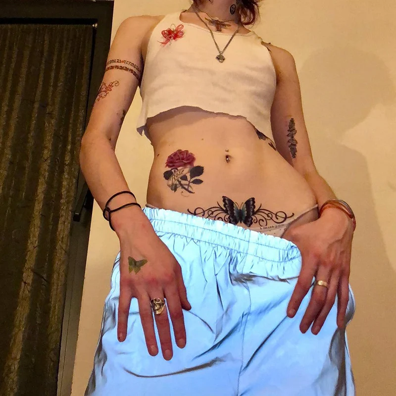

Thefound 2019 flash reflective women shorts streetwear festival party club casual gray active wear