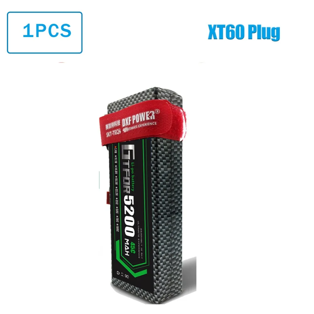 GTFDR RC автомобиль Lipo батарея 2 шт 7,4 V 5200mah 45C жесткий чехол Bateria Lipo для багги Truggy Evader BX TRX trx4 SCX10 RC SUV