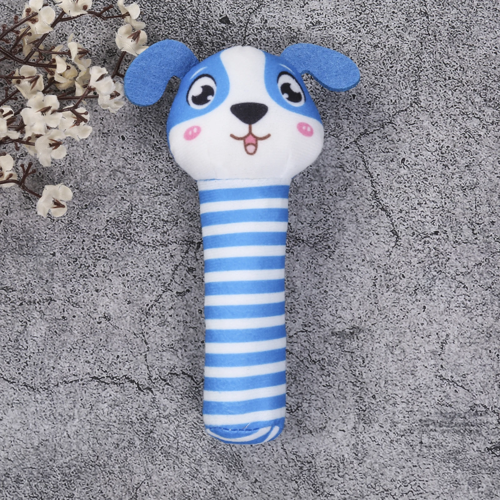 Soft Plush Baby Toy Animal Hand Bells Baby Teethe Rattle Toys Newborn Baby Toy Animal Style Hand Bell Rattle