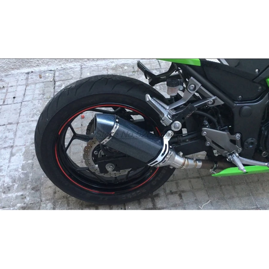 Выхлопная труба мотоцикла глушитель дБ убийца для DB killer 60 мм Ep 51 Benelli 302 выхлопная