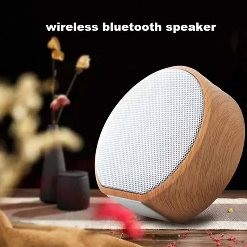 A60 Деревянный беспроводной bluetooth динамик перезаряжаемый портативный мини