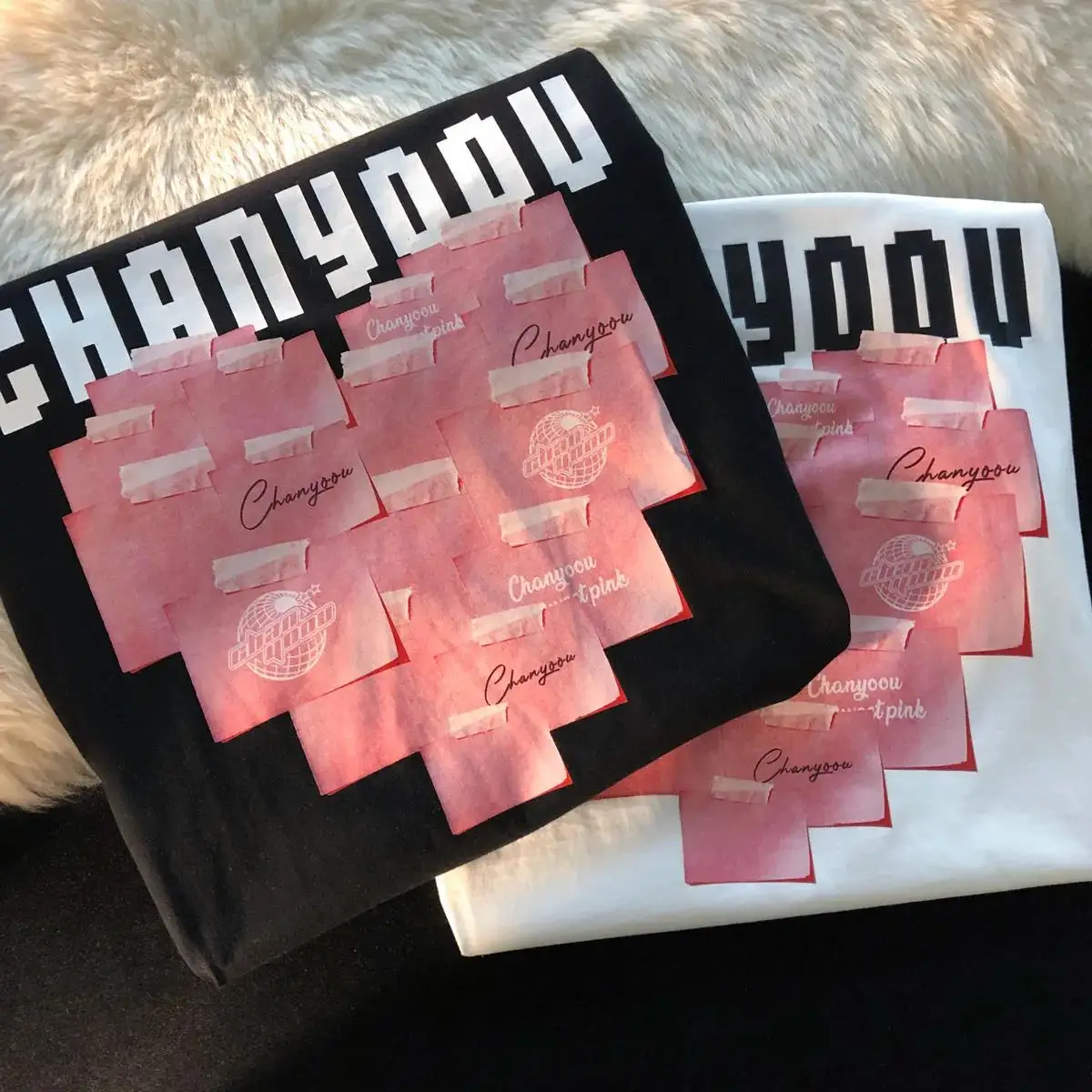 

Summer 2021 New Women T-shirts Post-it love ideas nifty Tshirt Korean style oversize Summer Short Sleeve Female
