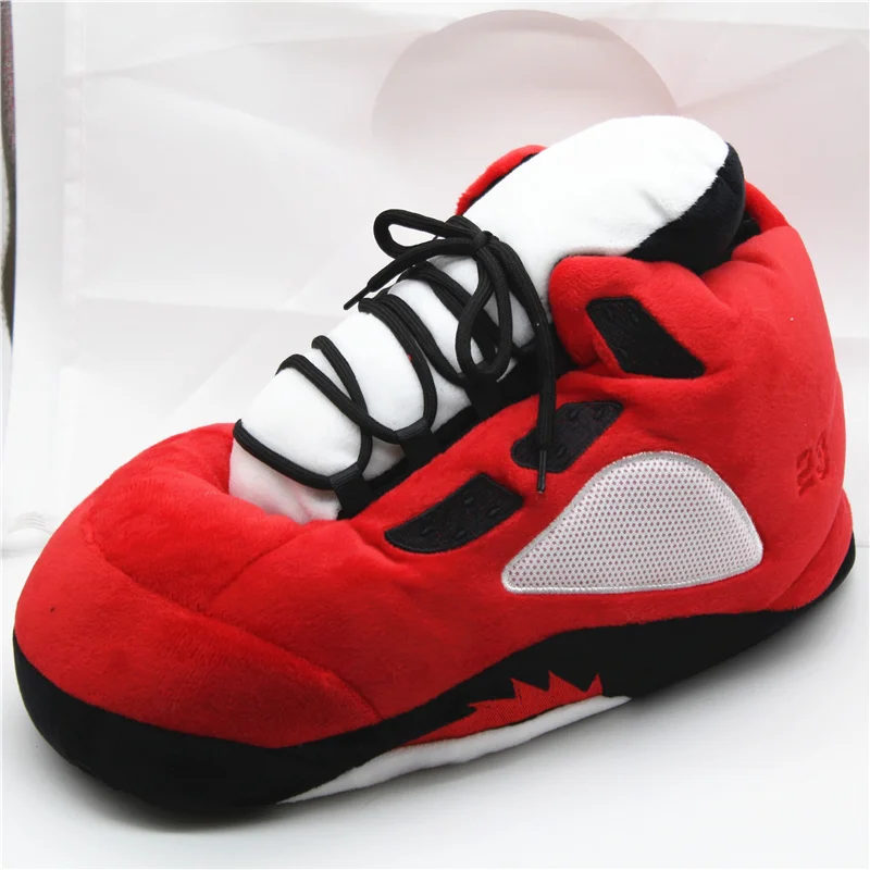

Unisex Winter Slippers Women Snug Lovers Cute Warm Home House Floor Indoor Fluffy New Funny Sneakers Basketball Shoes Size 36-44