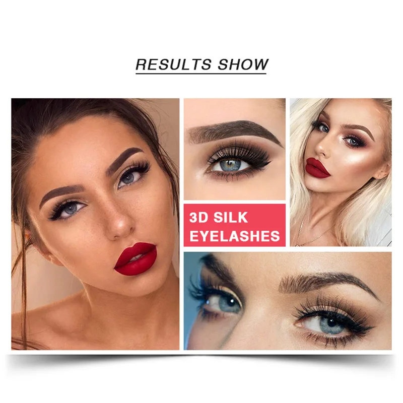 10 пар в комплекте Магнитная ресниц магнит подводка для глаз естественный вид