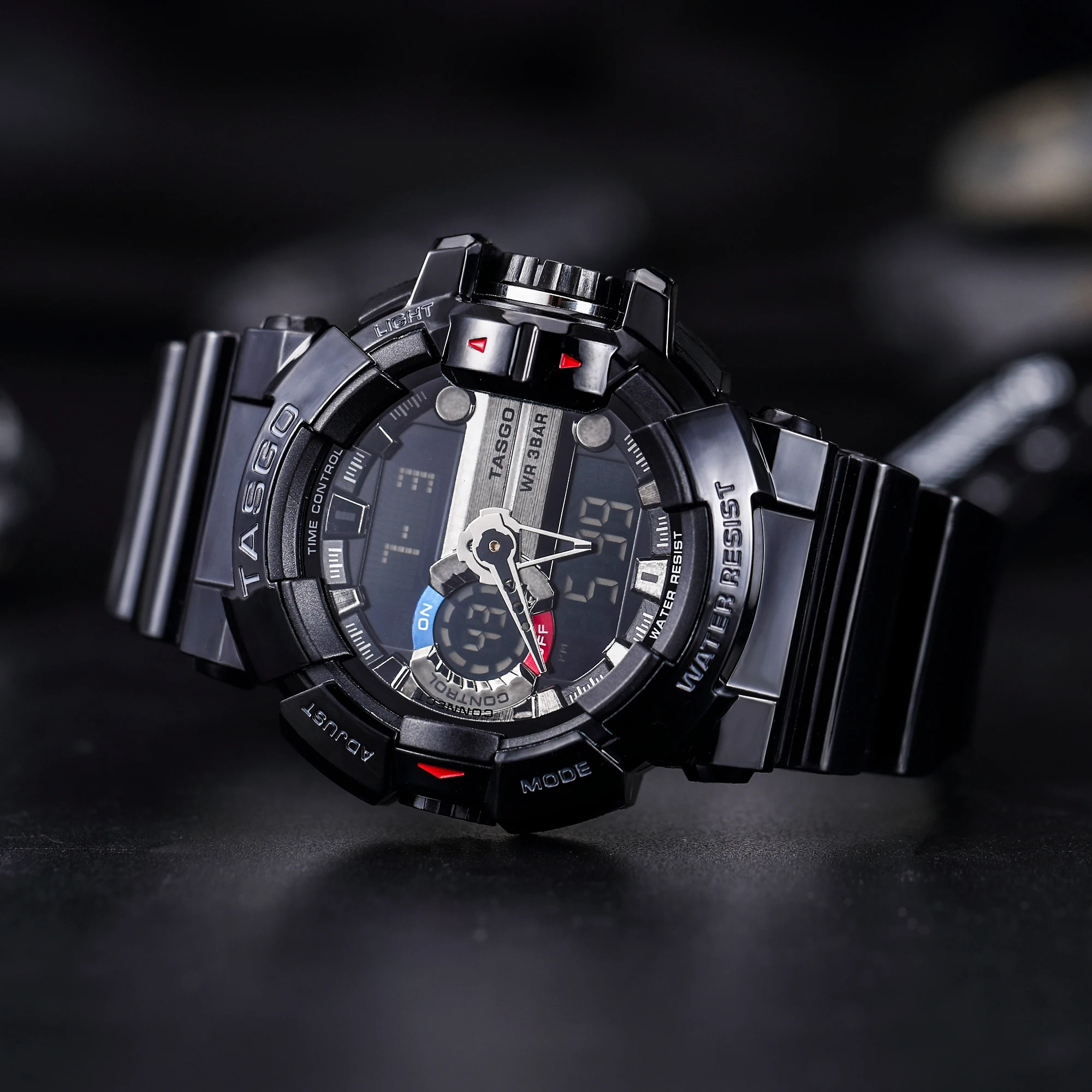 

TASGO Men's Watches Top Brand Luxury Military Sports Watch Men LED Digital Wristwatch Male reloj hombre Relogio Masculino