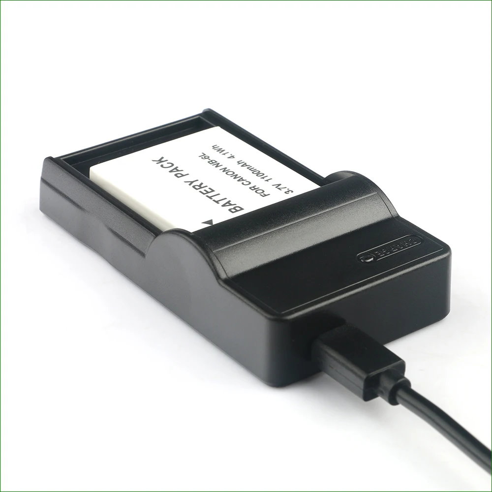 LANFULANG NB 6L / 6LH тонкий микро USB Батарея Зарядное устройство зум объектив для Canon PowerShot