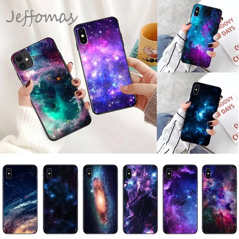 Фантазийный Космический Чехол для телефона galaxy iPhone 11 12 pro XS MAX 8 7 6 6S Plus X 5S SE 2020