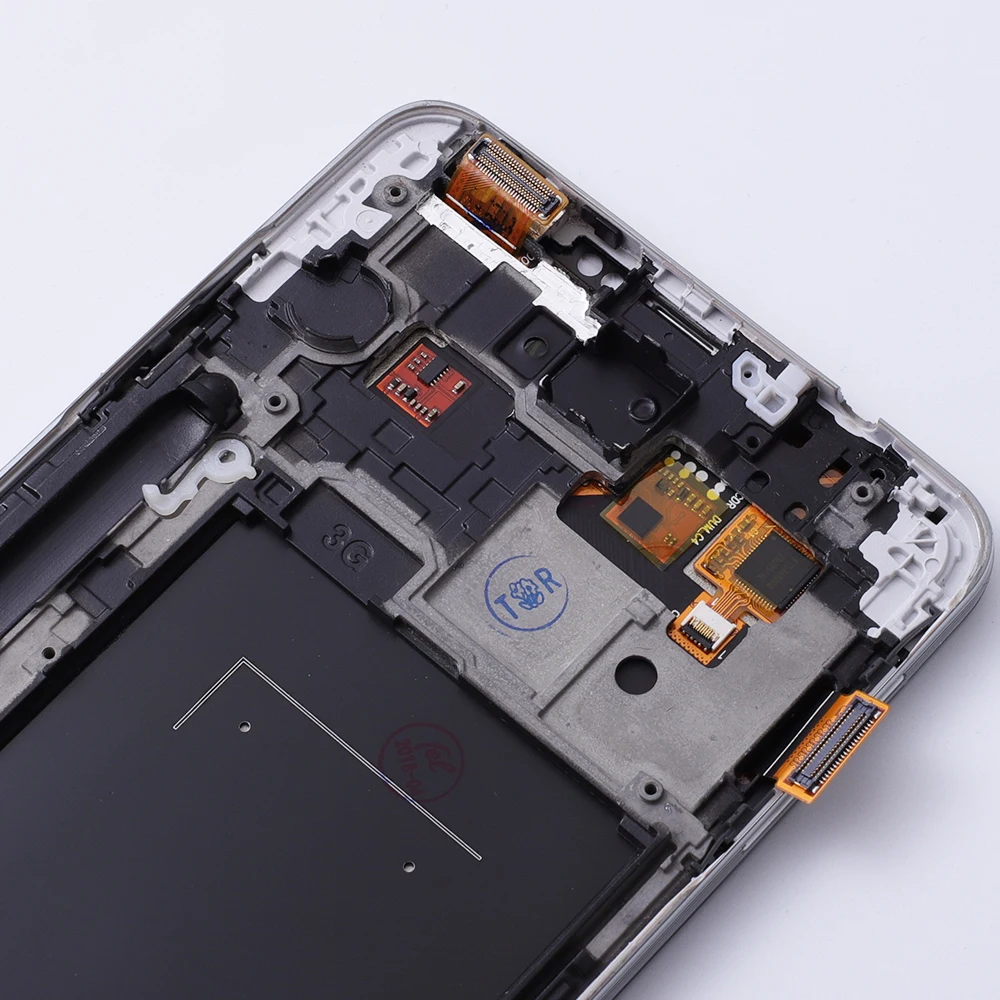 ЖК дисплей AMOLED N9005 для Samsung Note 3 с сенсорным экраном и дигитайзером рамкой Galaxy N900A