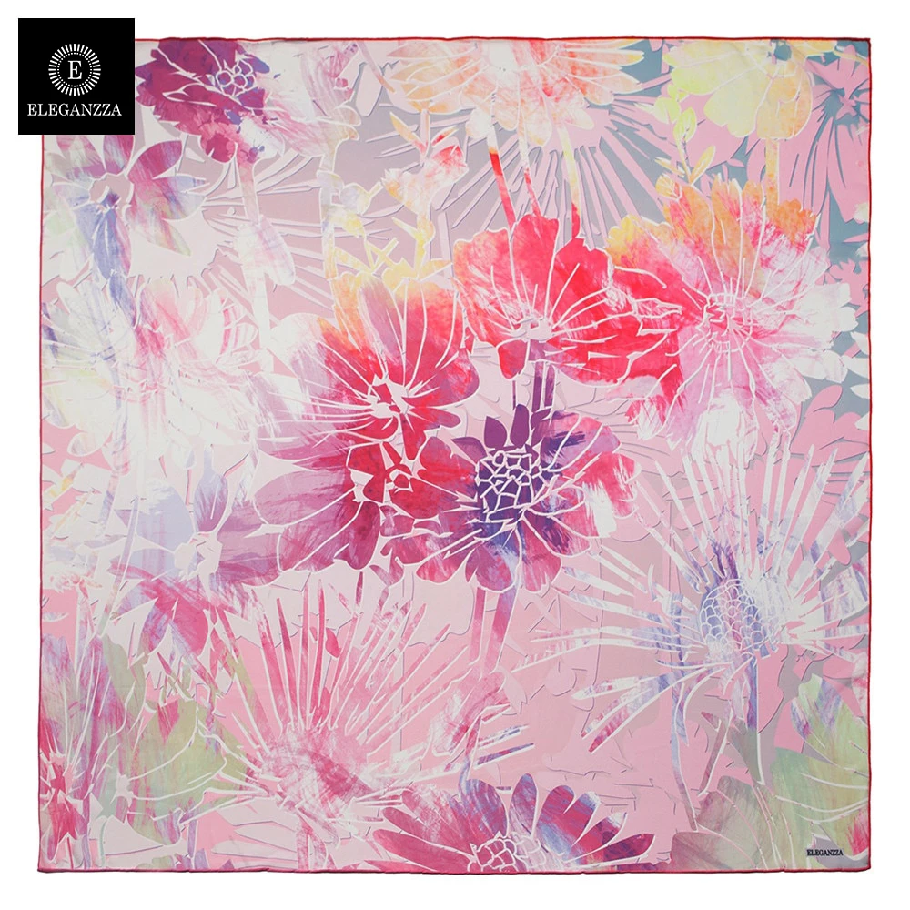 Платок Eleganzza жен. шелк 110х110 D02-1199 | Аксессуары для одежды