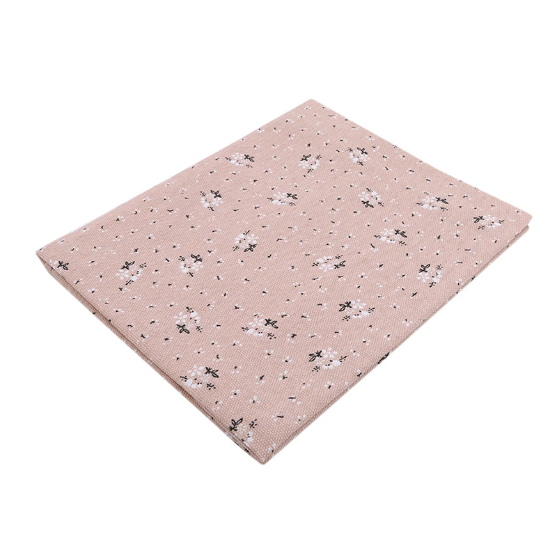 Пасторальная хлопковая льняная скатерть домашняя маленькая Цветочная печатная