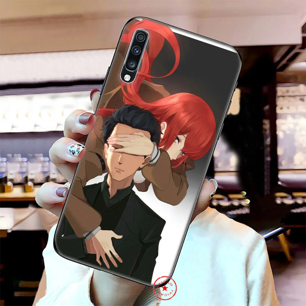 IYICAO steins Gate силиконовый мягкий чехол для телефона samsung Galaxy S10 S9 S8 Plus S6 S7 Edge S10e |