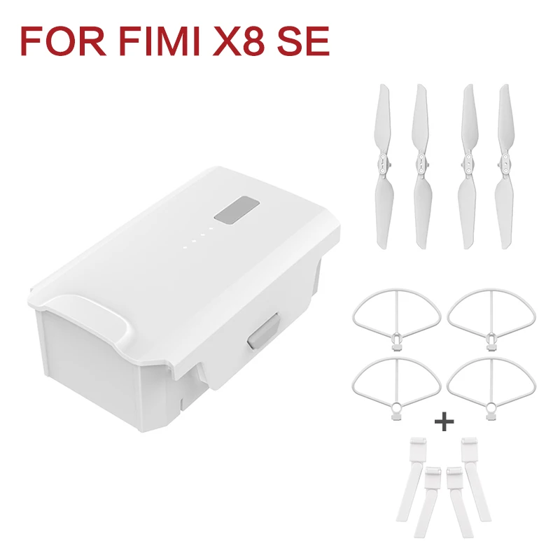 Set 5 FIMI X8 SE Аккумулятор RC Квадрокоптер запасные части 11,4 V 4500mAh перезаряжаемый Lipo аккумулятор - Цвет: Set 5