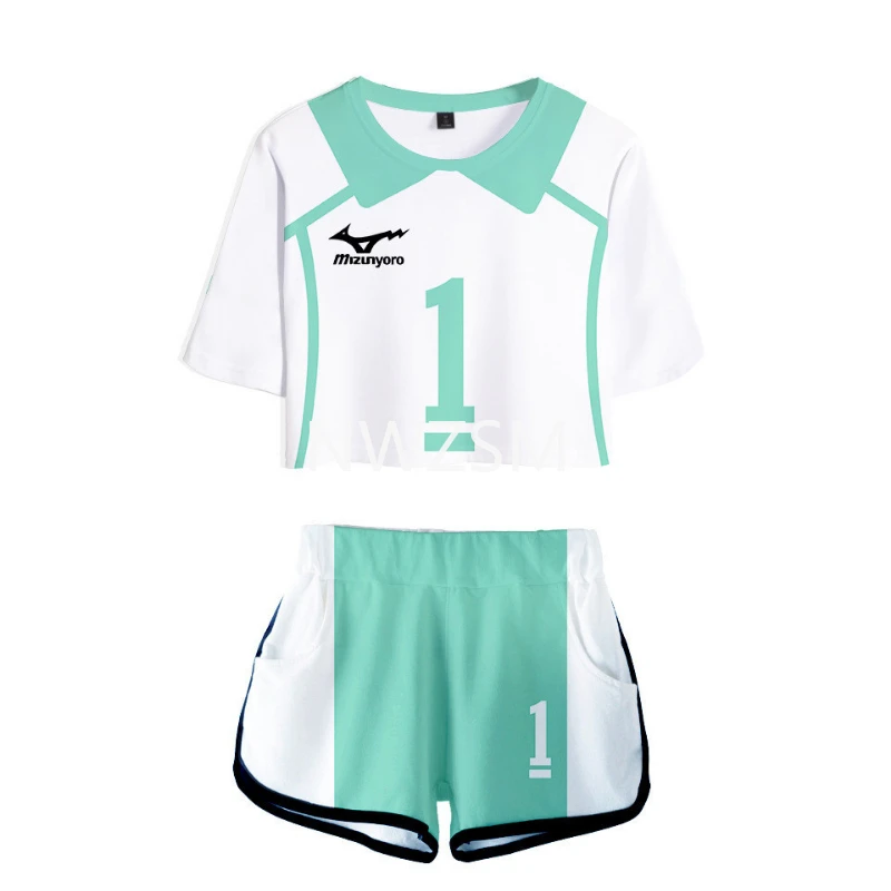 

Haikyuu Cosplay Jacket Anime Volleyball Sportswear Karasuno Nekoma Aoba Johsai Fukurodani Inarizaki High School Uniform Costume