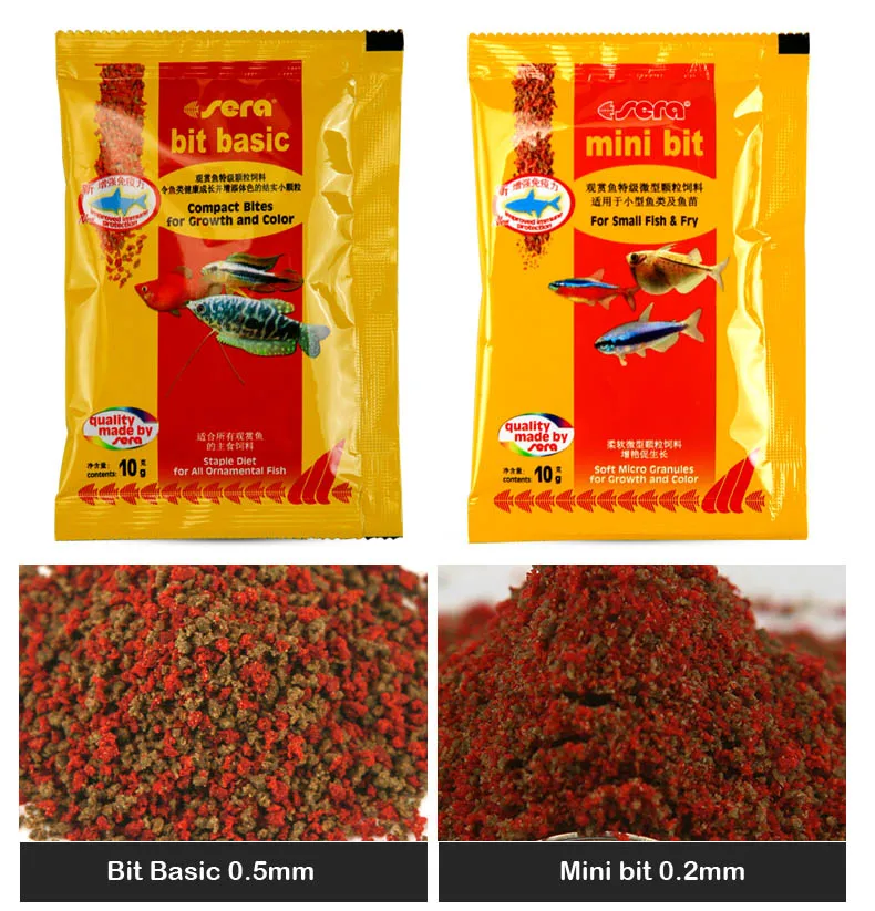 Маленькая еда для рыбы мини-бит базовая маленькая мини-фонарик мелких частиц |