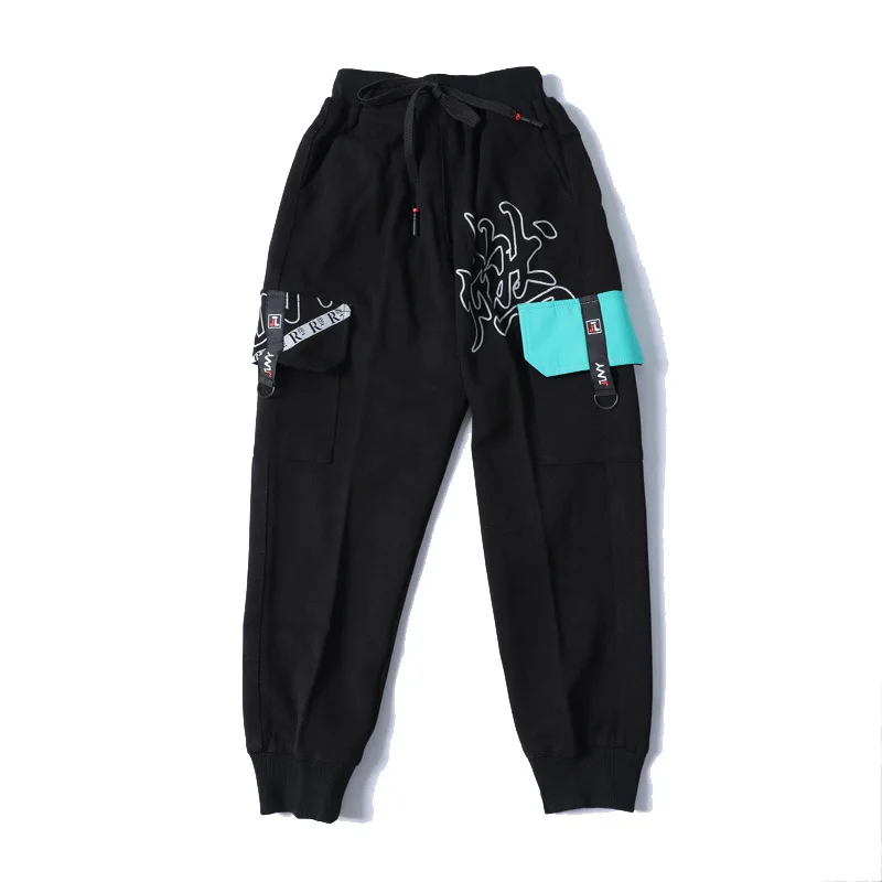 

JLNY popular logo children's wear boy's pants in the autumn of 2020 the new lace decoration cuhk child money boy's trousers