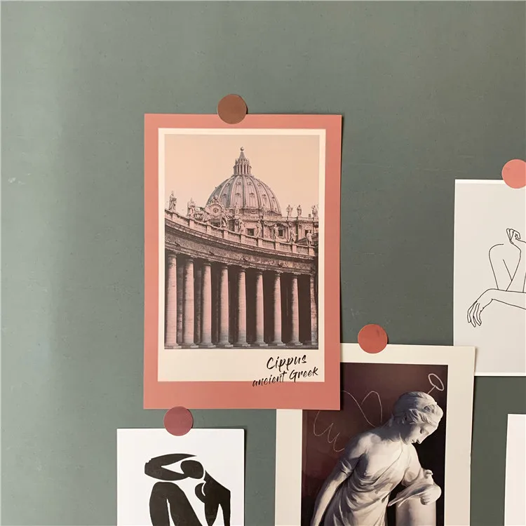 5 шт. Ретро художественные открытки эпохи Возрождения открытка в спальне