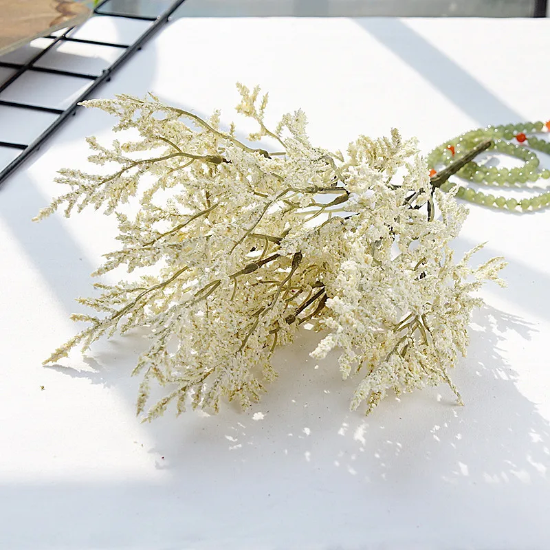 Цветочная композиция пенопластовая трава небольшой букет для домашнего декора