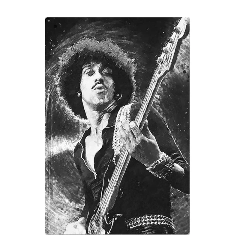 Классический жестяной постер известной музыки рок-группы певицы винтажный знак