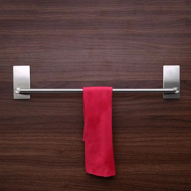 Настенный держатель для полотенец подвесная полка из нержавеющей стали клейкая