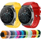 Ремешок силиконовый для Huawei Watch GT 2 Pro  GT2 46 мм, браслет для Honor GS Pro  Magic 2 46 мм, аксессуары для часов, 22 мм
