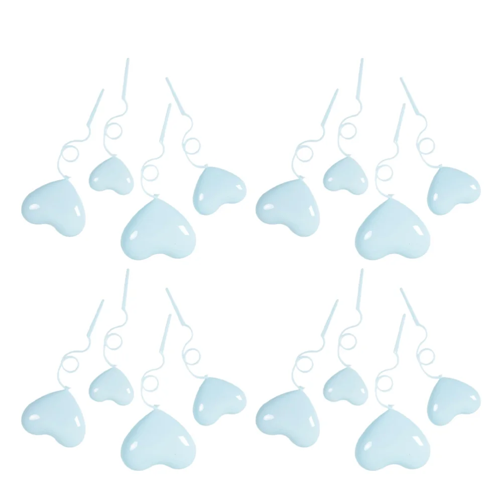 40 шт. в форме сердца воздушные шары торты милые украшения для торта на день