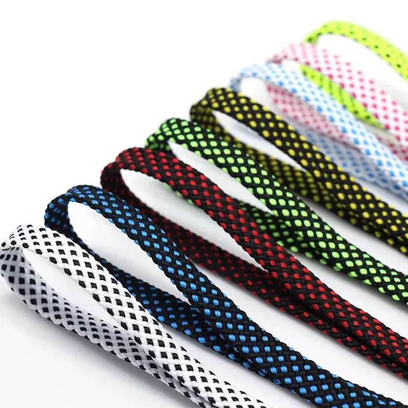 

Double layer Hollow Shoe Lace Flat Laces for Shoes Dual Coloured Shoelaces White Black Sneakers Shoelace 100/120/140CM