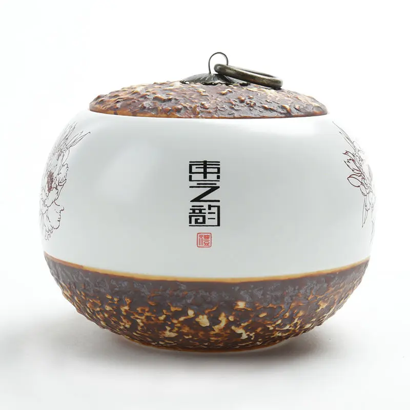 Чайная коробка Puer керамическая чайная герметичная банка солевые специи для