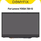 Сенсорный ЖК-экран 12,5 дюйма с цифровым преобразователем в сборе + рамка для Lenovo Yoga 720-12IKB 30 контактов