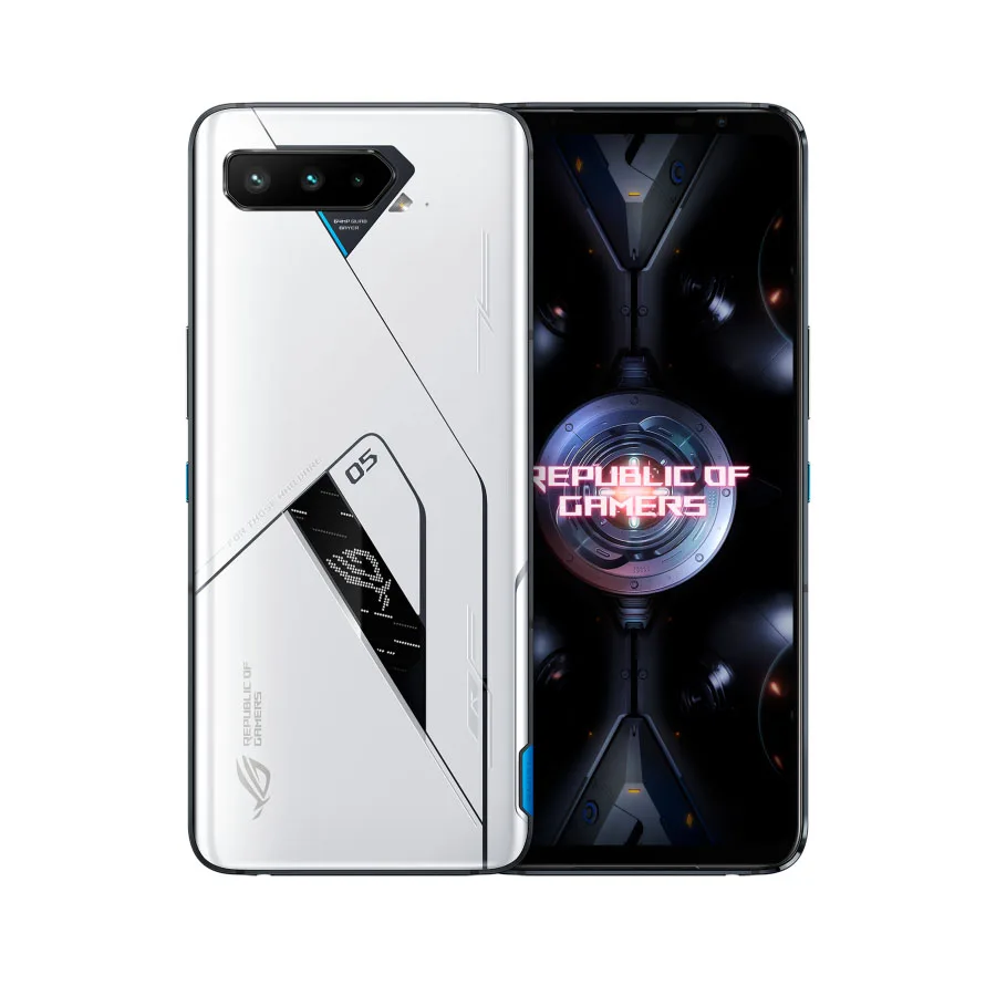 

Оригинальный белый телефон ROG 5 Ultimate Snapdragon888 18 Гб ОЗУ 512 Гб ПЗУ 144 Гц AMOLED экран 6,78 дюйма Аккумулятор 6000 мАч игровой телефон