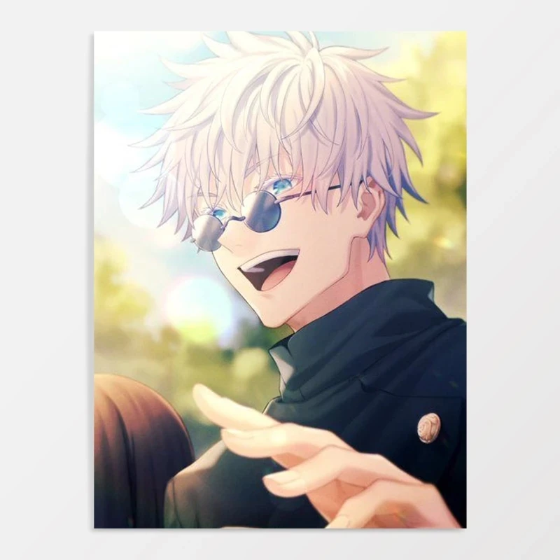 

Wall Art Poster Gojo Satoru Canvas Painting HD Printed Anime Jujutsu Kaisen Pictures Home Decoration Living Room Modular Framed