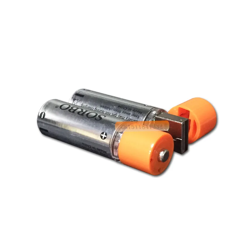 Аккумуляторные батарейки SORBO 2 шт. 1 5 в 1200 мАч USB ч быстрая зарядка AA Li po|battery a|hot