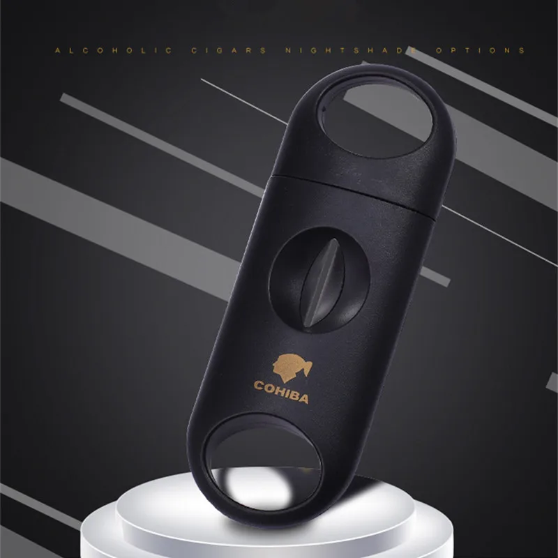 Хит продаж 2021 креативный нож для сигар металлический переносной ножницы из