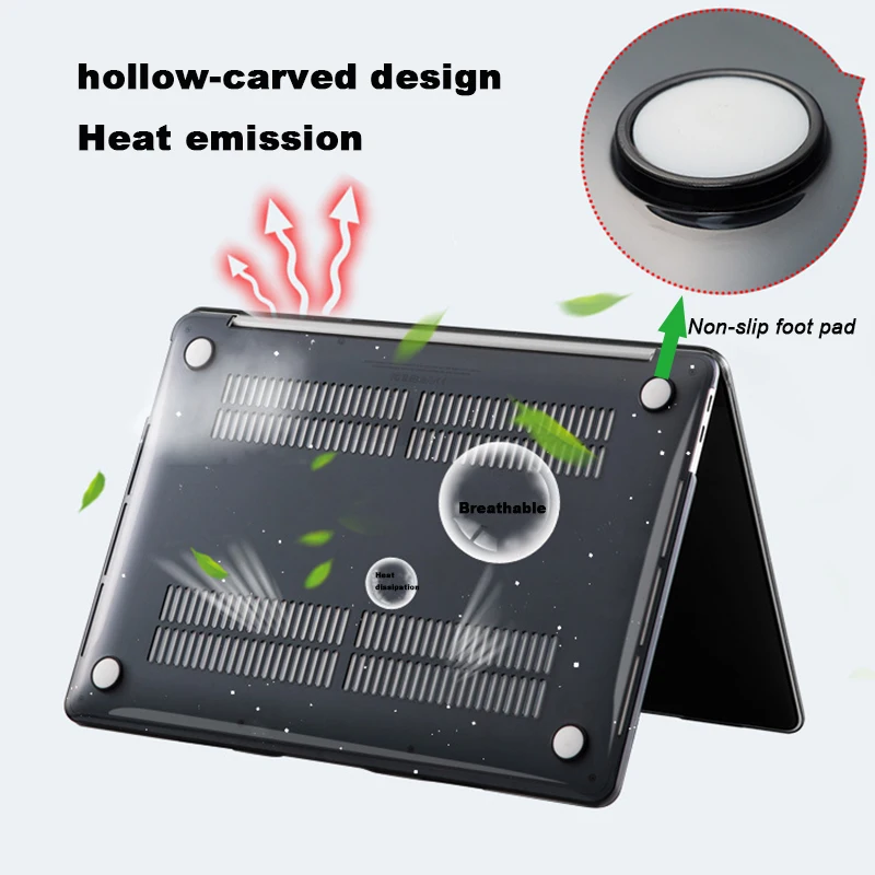 Новый чехол для ноутбука MacBook air13 2021 дюймов Pro14 A2442 M1 A2338 Touch ID Macbook Pro A2337 13 14 15 16