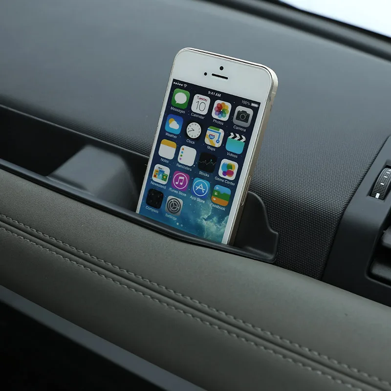 

For Land Rover Defender 110 2020-2022 ABS Black Car Co-pilot Storage Box Glove Armrest Box Mobile phone box Car Accessories