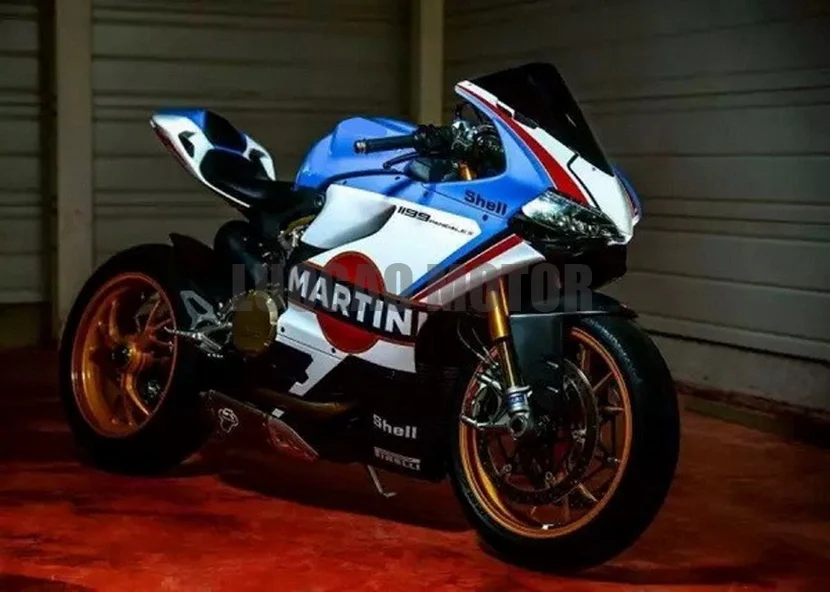 

Лгмото инъекционный мотоцикл красный белый синий капот обтекатель для Ducati 899 1199 899s 1199s Panigal 2012-2013-2014 детали кузова