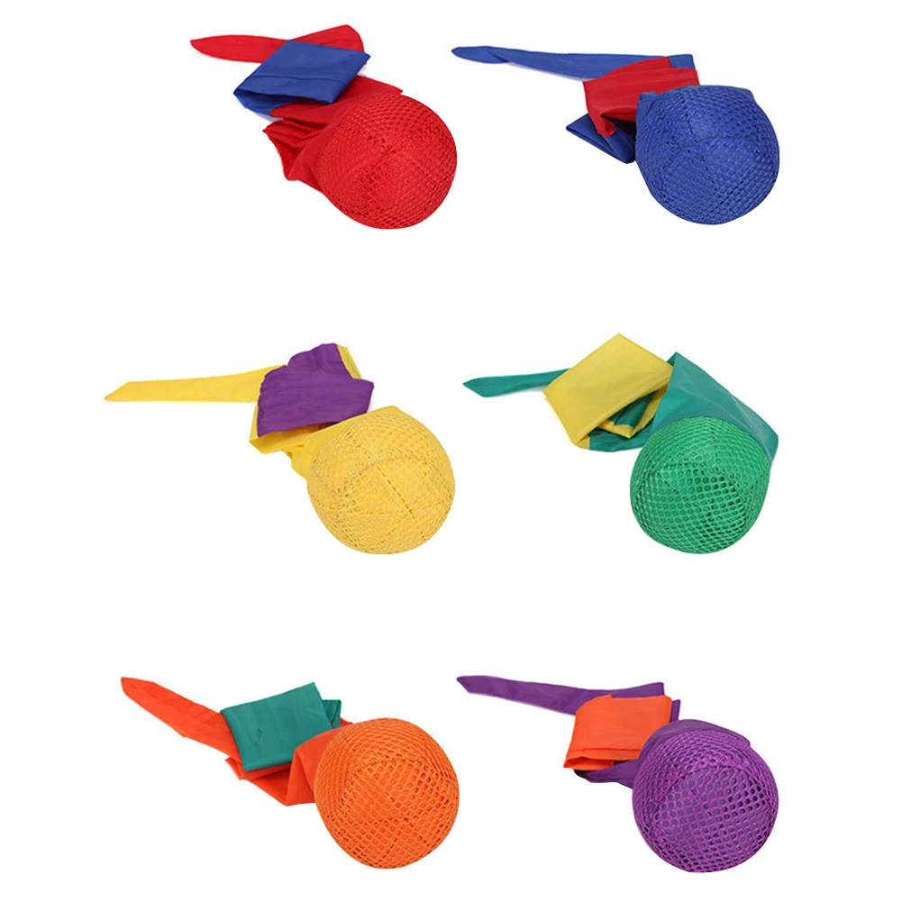 

1PC Children's Sensory Integration Equipment Throwing Sandbag Toy Outdoor Training Aid Random Color Early Education Outdoor Toys